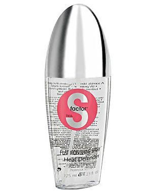 Discontinued TIGI S factor flat selling iron shine spray