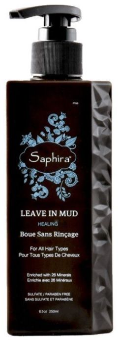 Saphira Leave in Mud Normal to cheapest Dry Hair - Adds Another Layer of Moisture 8.5Oz